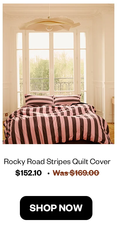 Rocky Road Stripes Quilt Cover