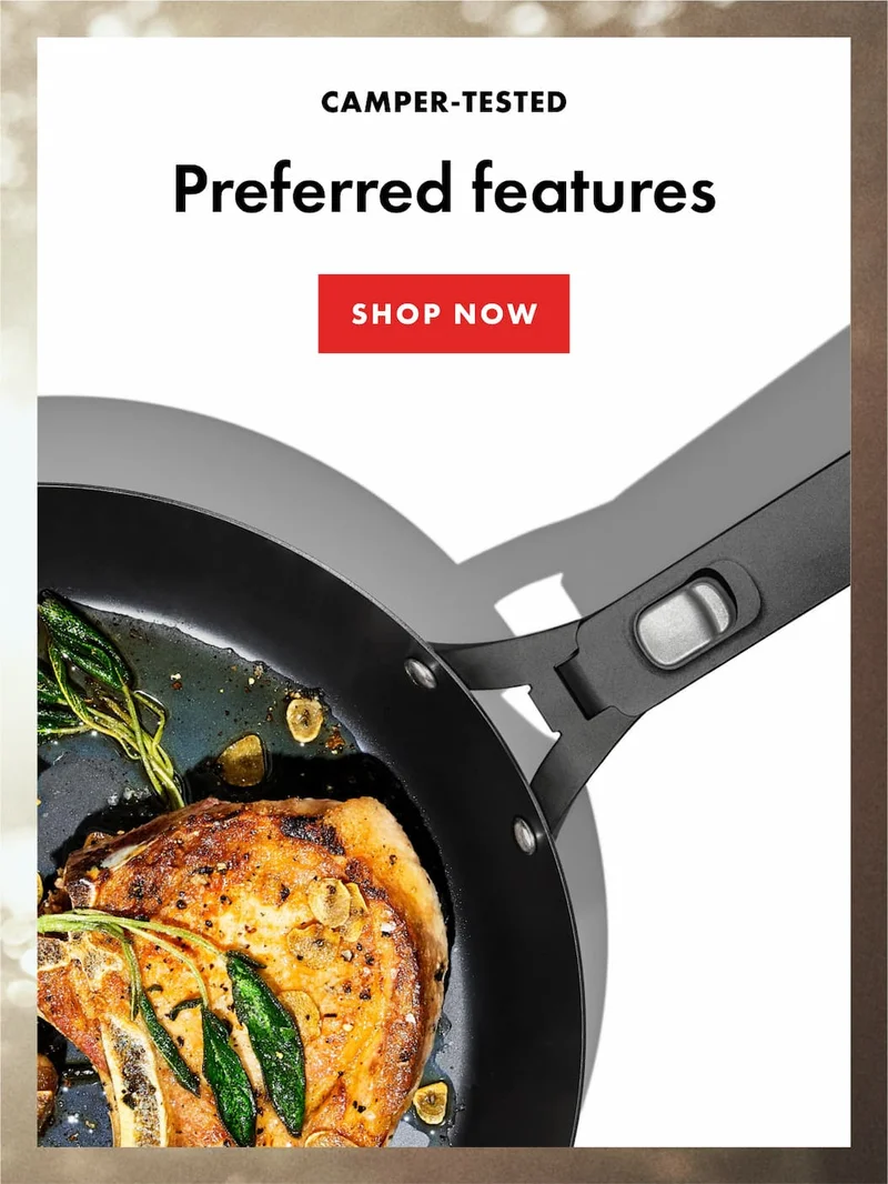 CAMPER-TESTED Preferred features | SHOP NOW