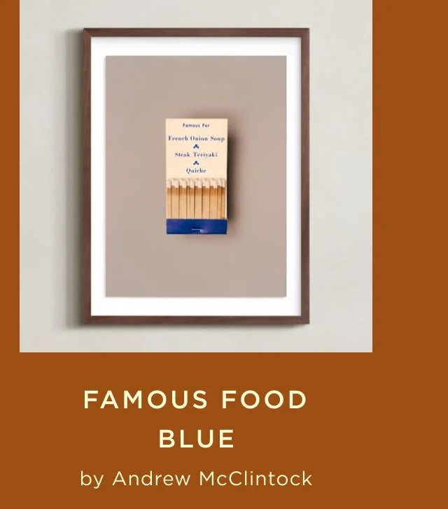 Famous Food Blue