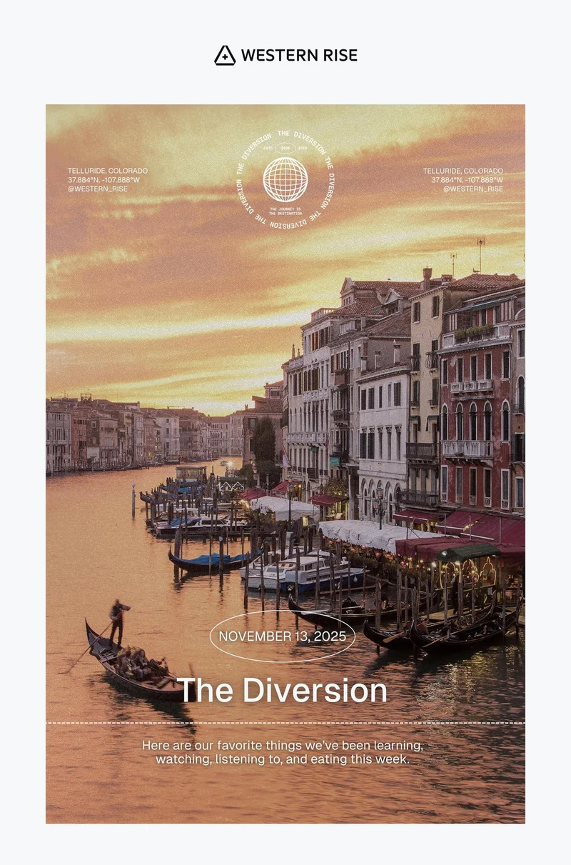 The Diversion: November 6, 2025