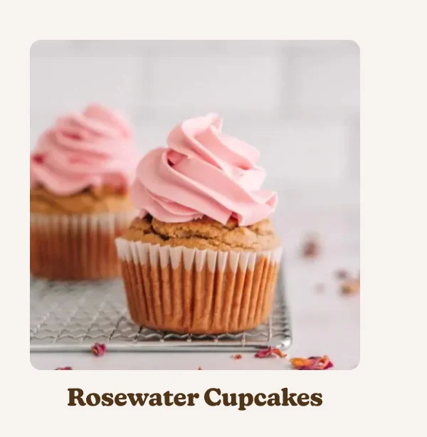 Rosewater Cupcakes recipe