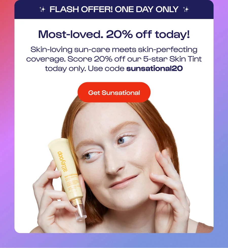 20% off Sunsational