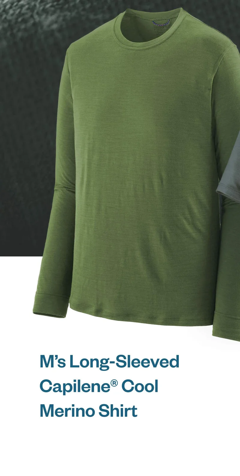 Men’s Long-Sleeved Capilene Cool Merino Shirt