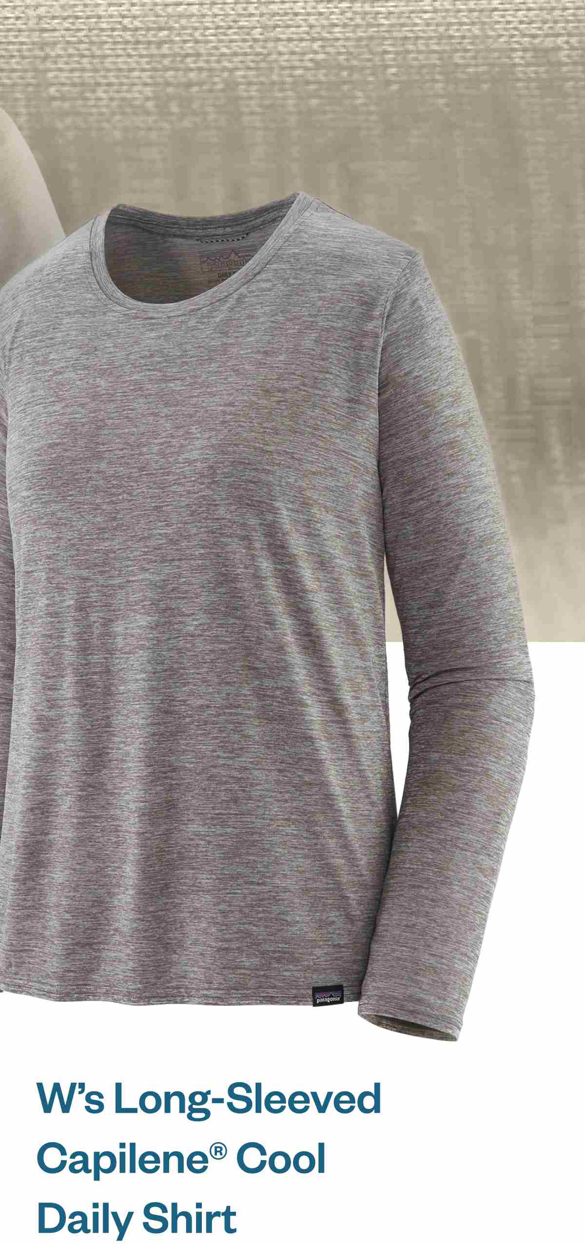 Women’s Long-Sleeved Capilene Cool Daily Shirt