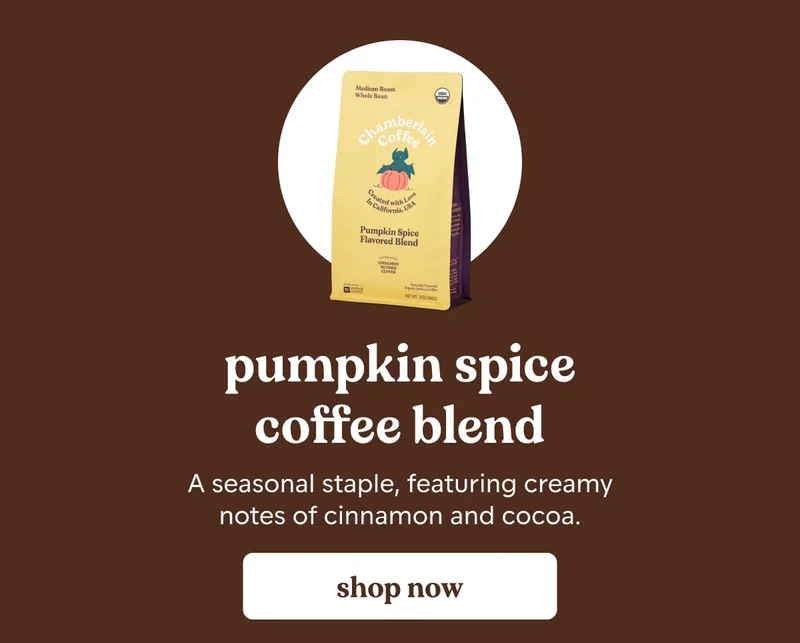 pumpkin spice coffee blend