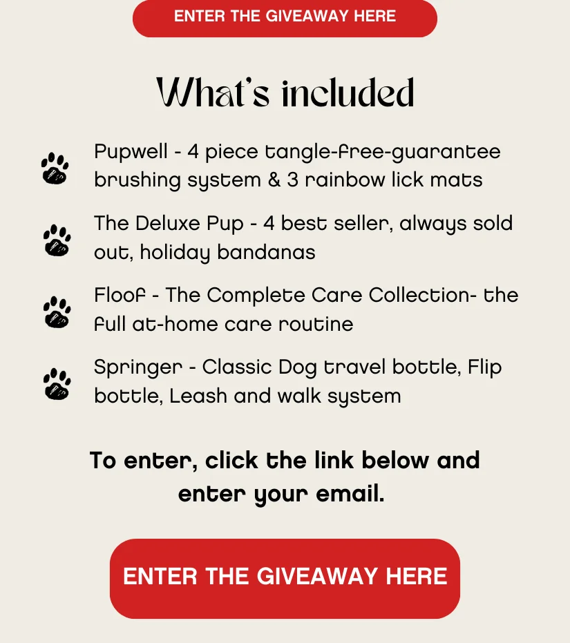 Pupwell Giveaway