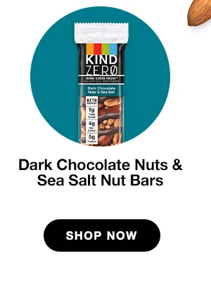 Dark Chocolate Nuts & Sea Salt ZEROg Added Sugar Bars