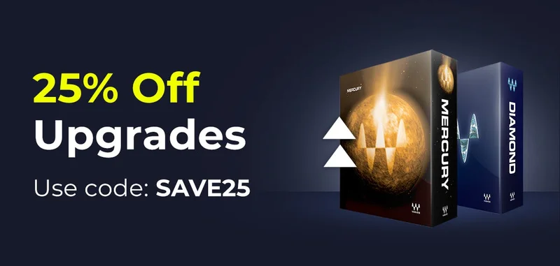 25% Off Upgrades - Use code: SAVE25