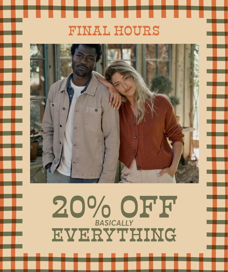 Hide your wallet. Sale’s here.