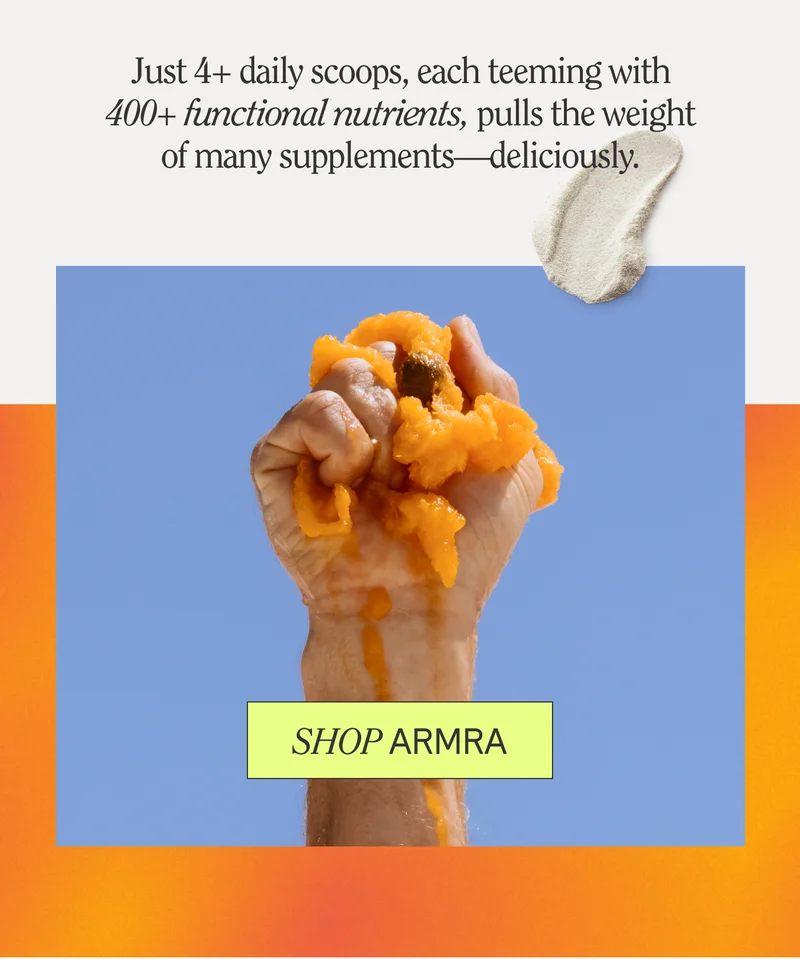 Just 4+ daily scoops, each teeming with 400+ functional nutrients, pulls the weight of many supplements—deliciously. Aa asnsniinmy