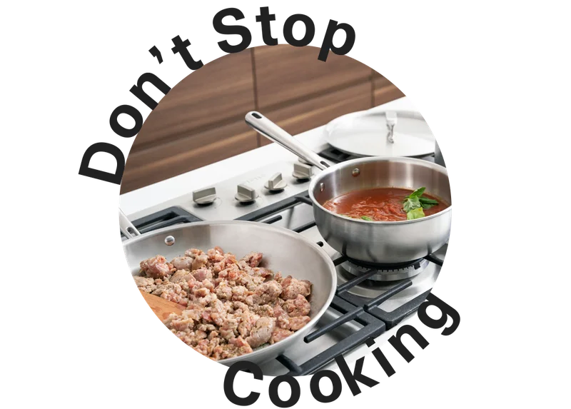 Don't Stop Cooking