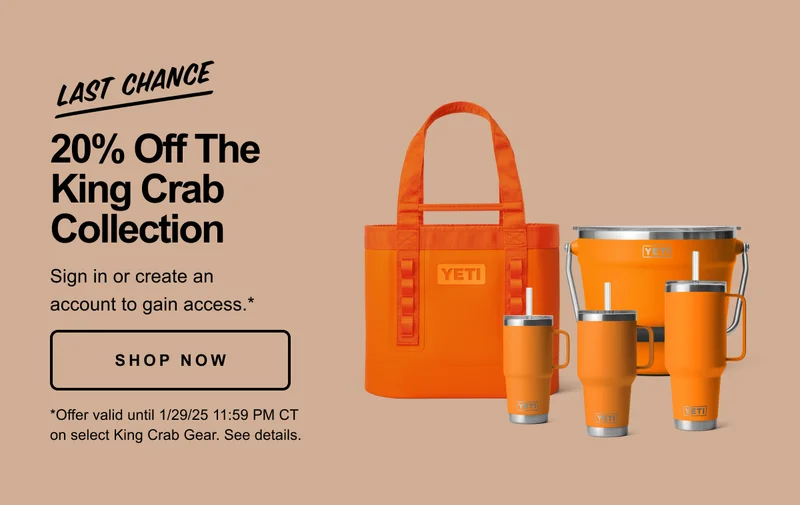 Last Chance for 20% Off King Crab