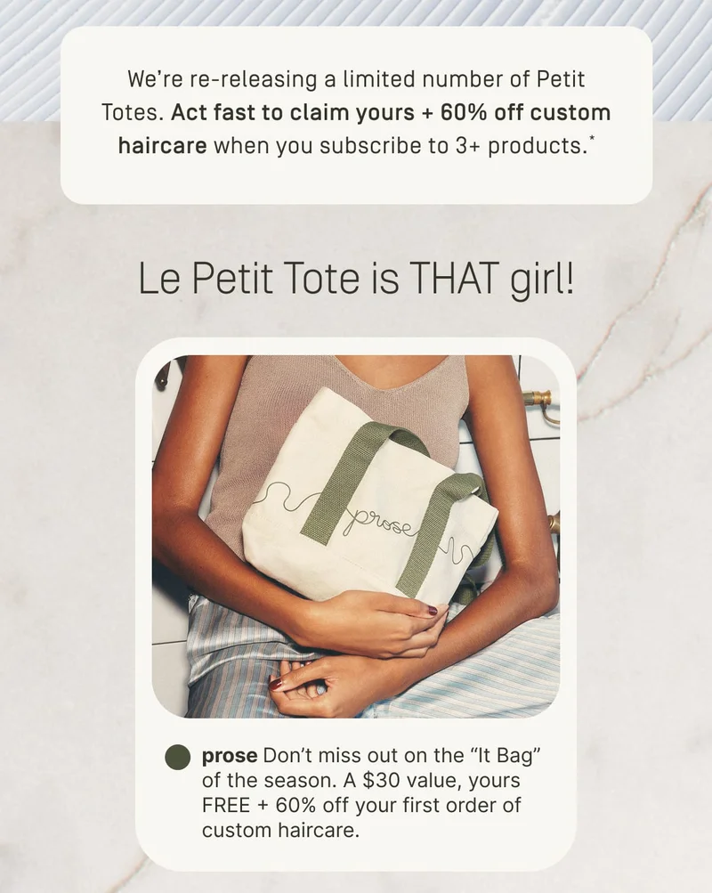 Le Petit Tote is THAT girl!