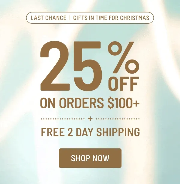 25% Off Sitewide
