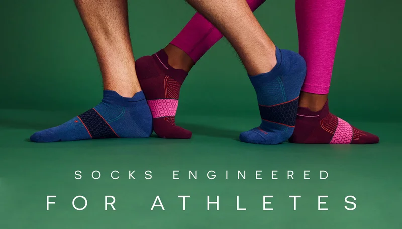 SOCKS ENGINEERED FOR ATHLETES