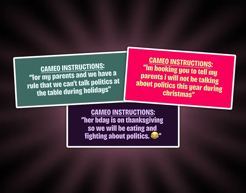 Cameo Instructions
