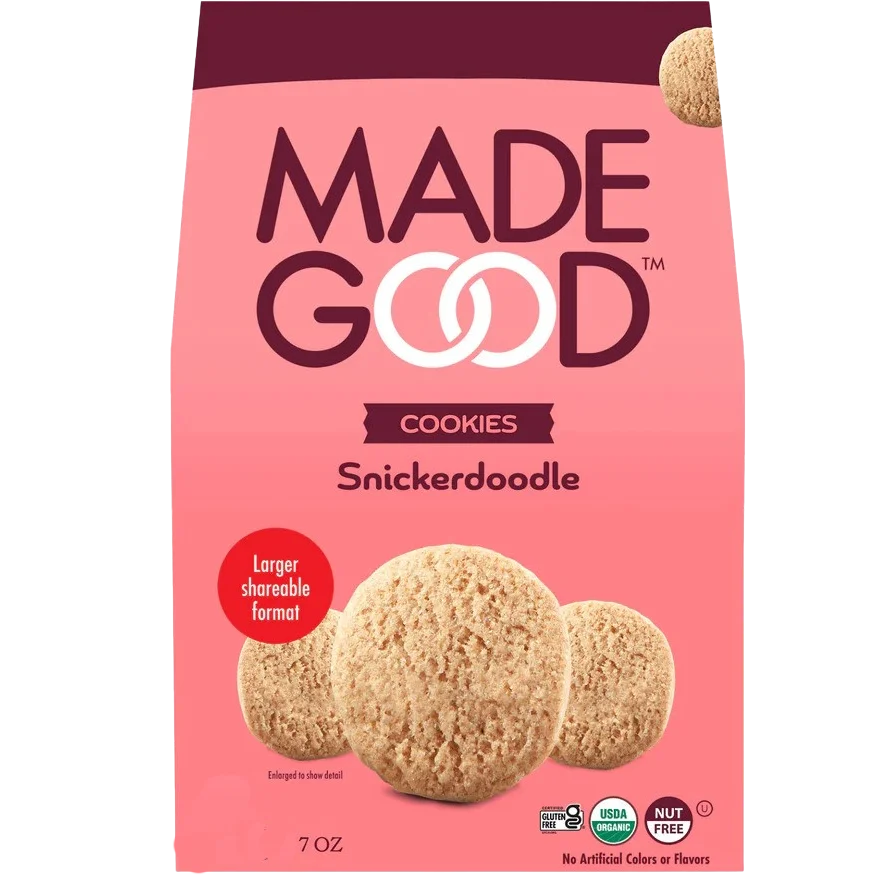 Image of MadeGood Snickerdoodle Cookie