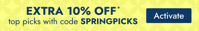 Extra 10% off Top Picks
