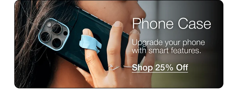 Phone Case Upgrade your phone with smart features.