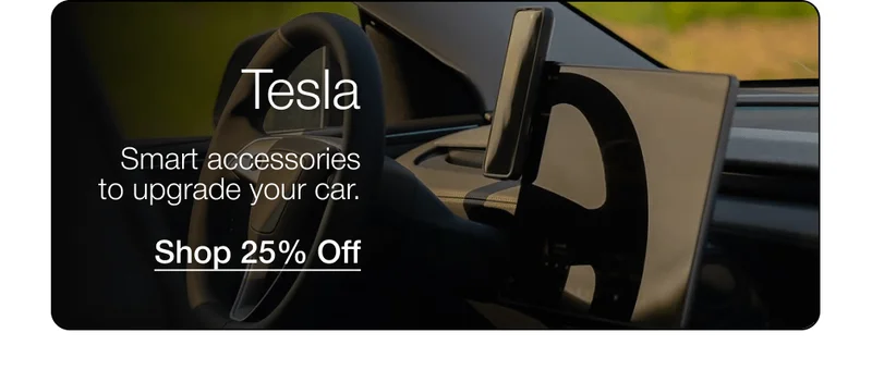Tesla Smart accessories to upgrade your car.