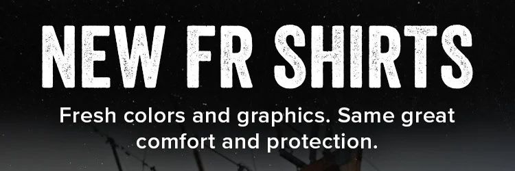 NEW FR SHIRTS. Fresh colors and graphics. Same great comfort and protection.