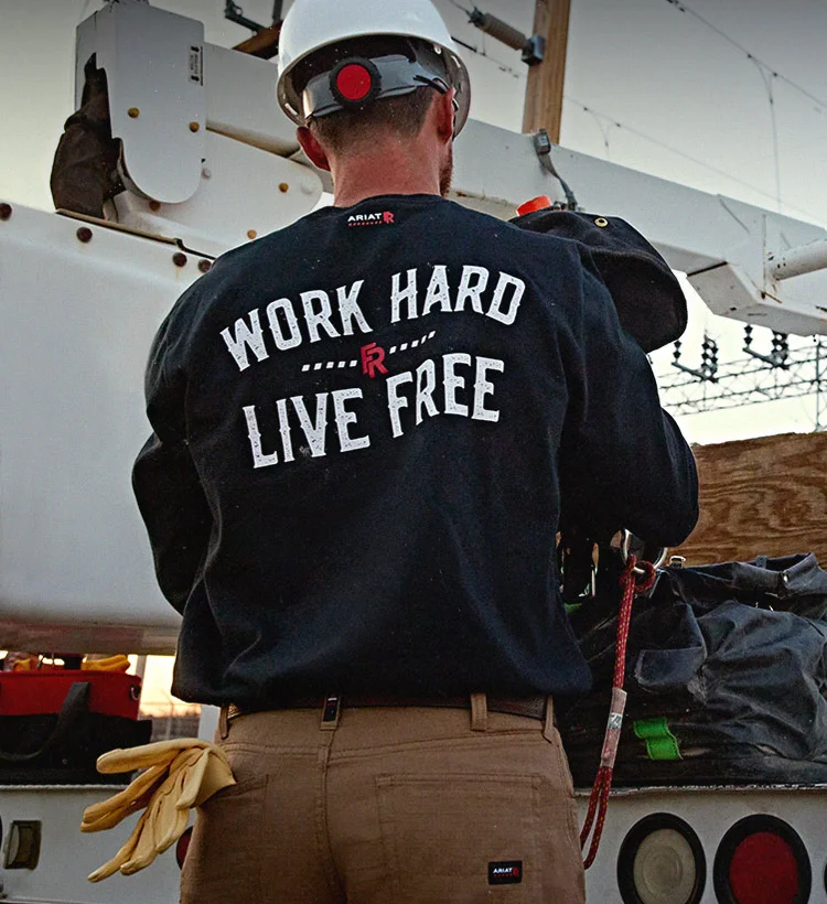 Work Hard. Live Free.