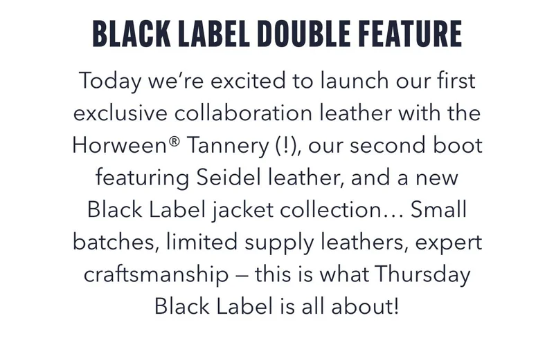 Black Label Double Feature