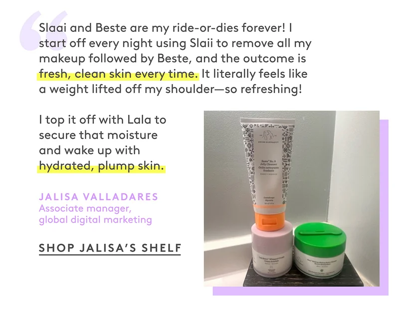 Shop Beste Cleanser, Lala Retro, and Slaii!