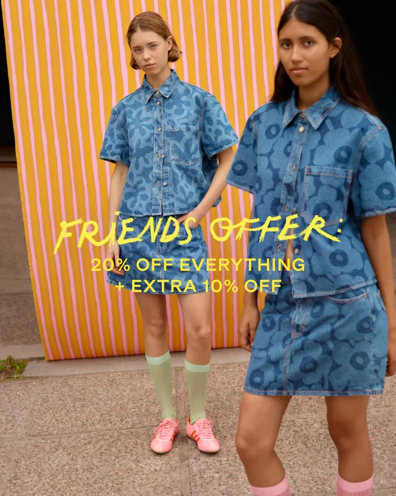 Free shipping, plus 20% off everything