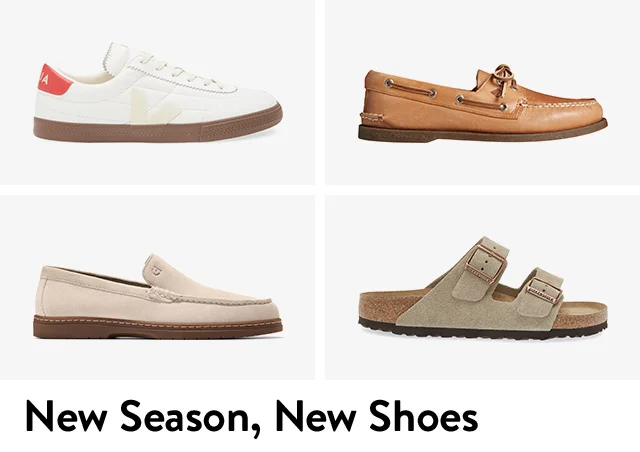 New shoes from Veja, Sperry, Birkenstock and Cole Haan.
