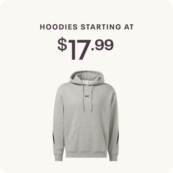 HOODIES STARTING AT $17.99