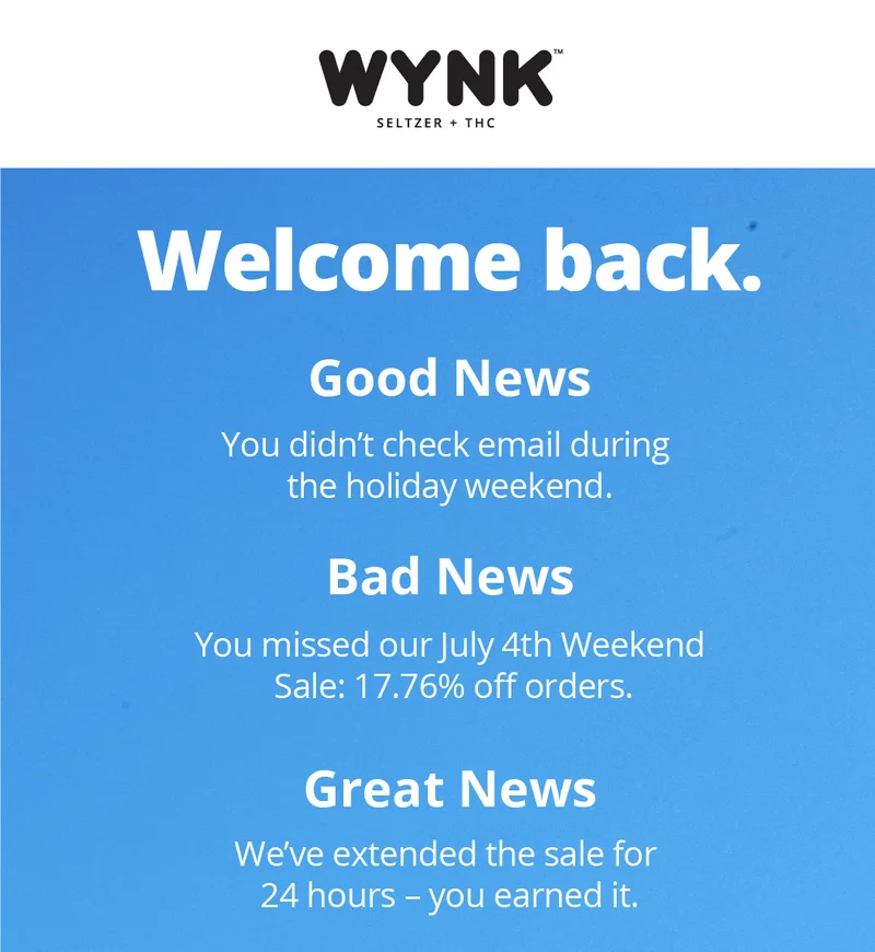 Welcome Back