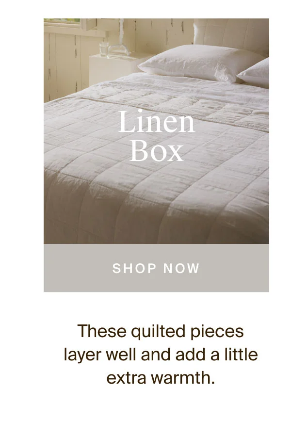 Shop Linen Box Quilt