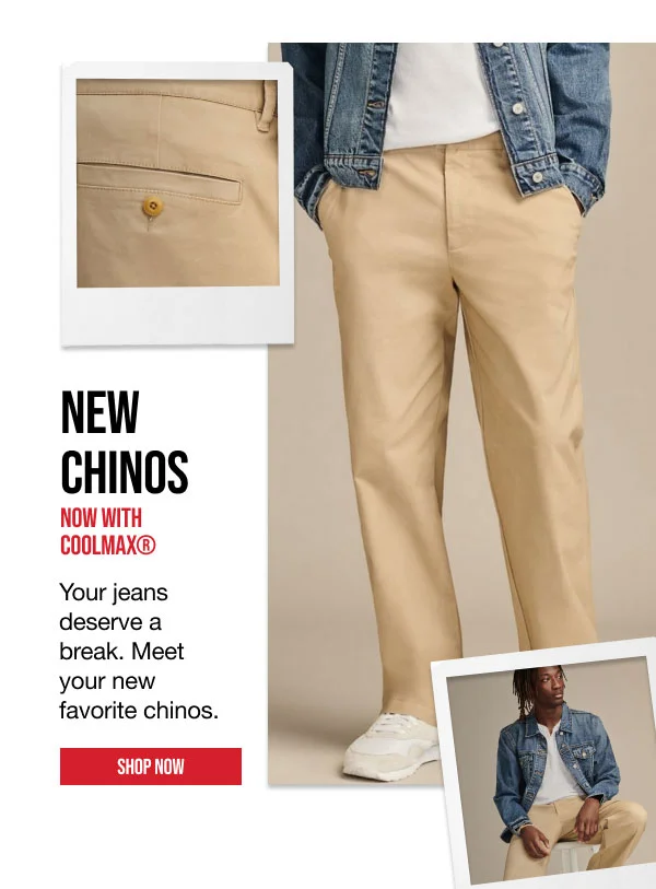 New Chinos Shop Now