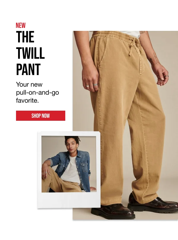 The Twill Pant Shop Now