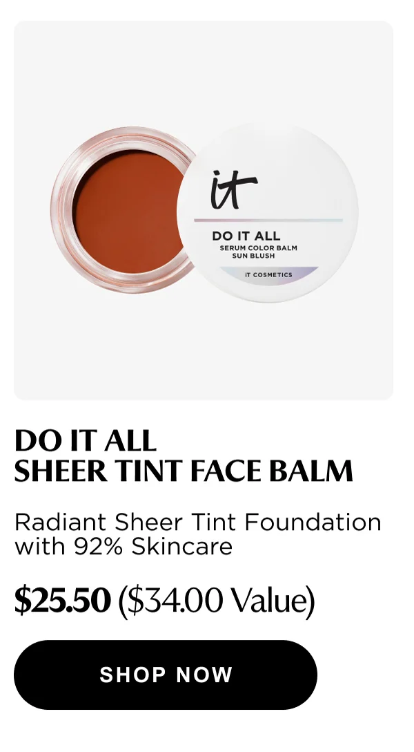 DO IT ALL SHEER TINT FACE BALM