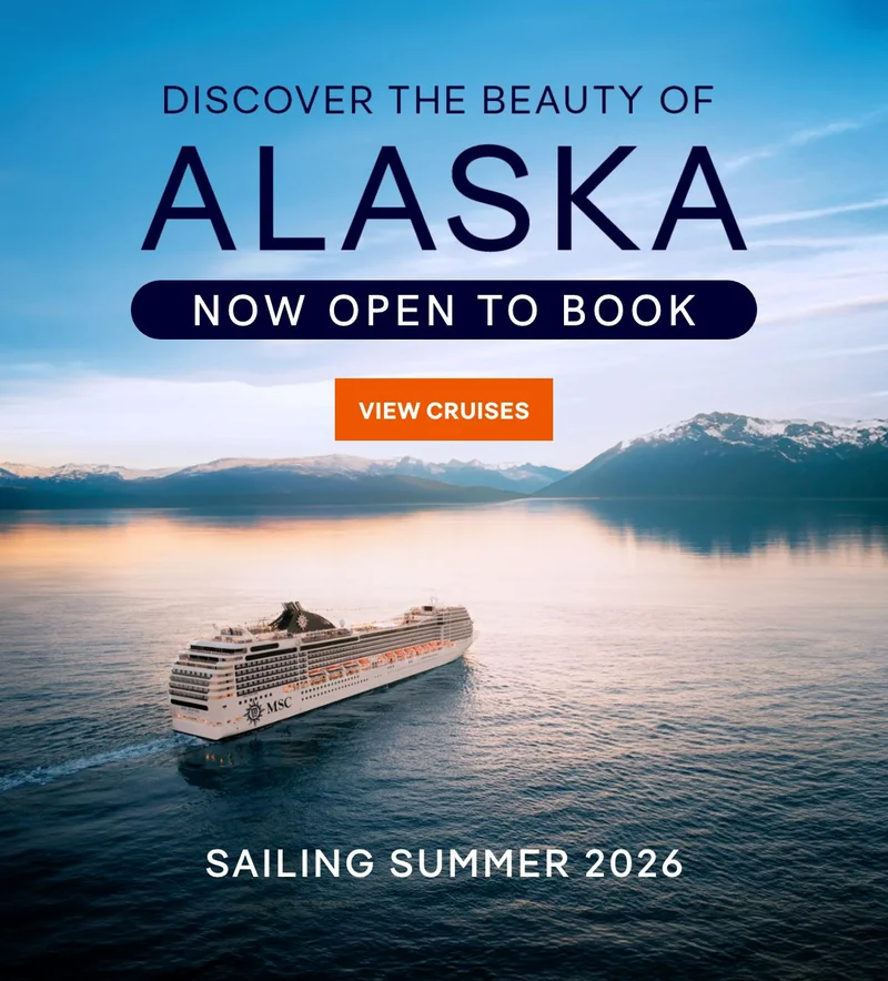 Discover the Beauty of Alaska – Now Open to Book, Sailing Summer 2026 – Click to View Cruises & Book Now Discover the Beauty of Alaska – Now Open to Book, Sailing Summer 2026 – Click to View Cruises & Book Now