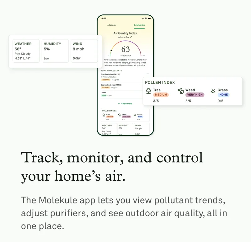 Pollution can find its way into the most important rooms in your home. Molekule air purifiers protect kids rooms, nurseries, bedrooms, and more.