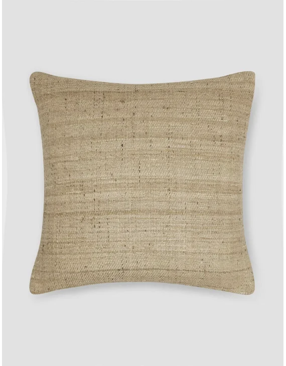 Jonas Silk Pillow - Neutral / 20" x 20"