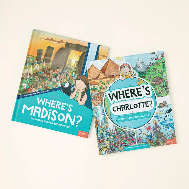 Custom Search & Find Adventure Book