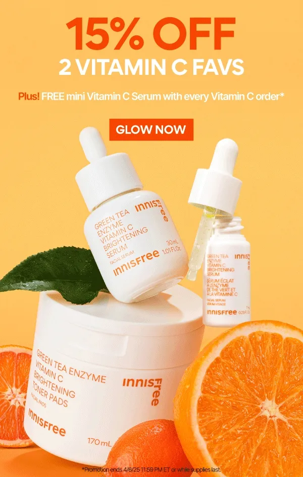 15% OFF VITAMIN C TONER PADS + SERUM