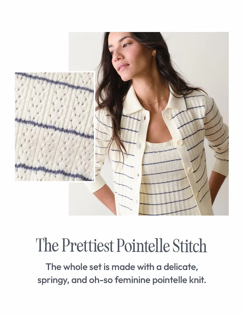 The Prettiest Pointelle Stitch