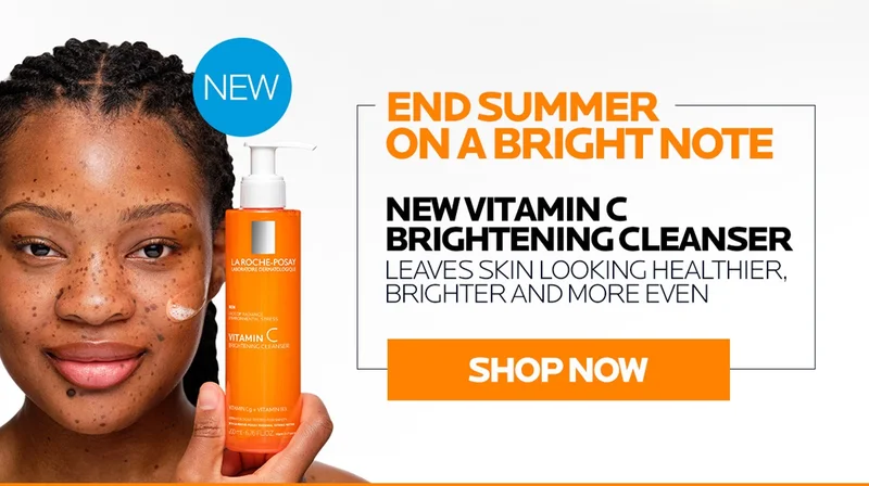 Try our new Vitamin C Brightening Cleanser
