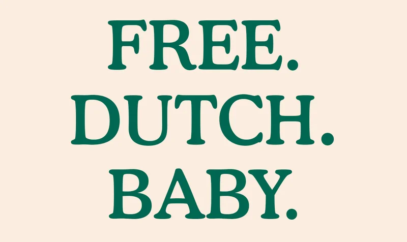 Free Dutch Baby