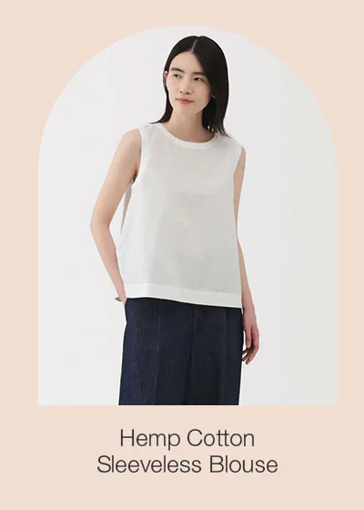 Shop Women's Hemp Cotton Sleeveless Blouse