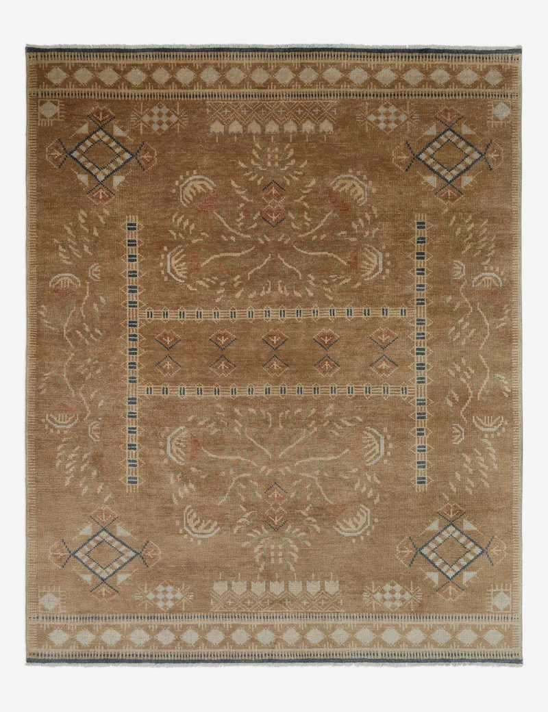 Image of Theda Hand-Knotted Wool Rug