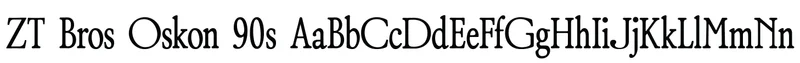 ZT Bros Oskon 90s