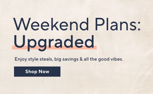 weekend plans