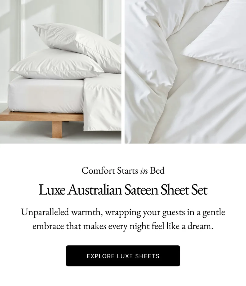Luxe Australian Sateen Sheet Set