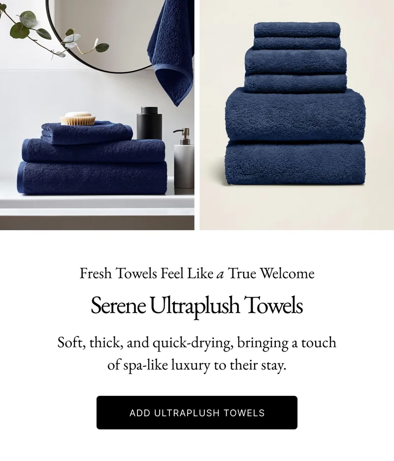 Serene Ultraplush Australian Cotton Towels